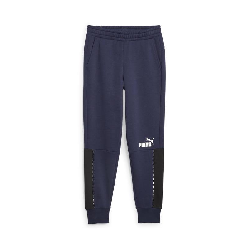 Poze Pantaloni Puma ess BLOCK x Tape Sweatpants various-brands.ro