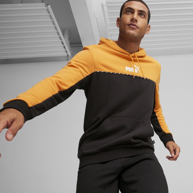 Poze Hanorac Puma Essential Block x Tape Hoodie various-brands.ro