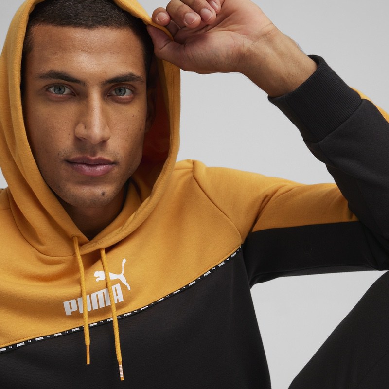 Poze Hanorac Puma Essential Block x Tape Hoodie various-brands.ro