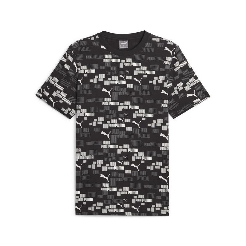 Tricou puma ess+ logo lab aop tee