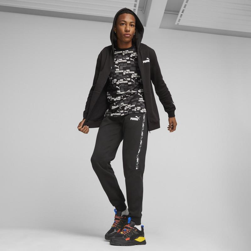 Poze Bluza cu Fermoar Puma ess Tape Camo full zip Hoodie various-brands.ro