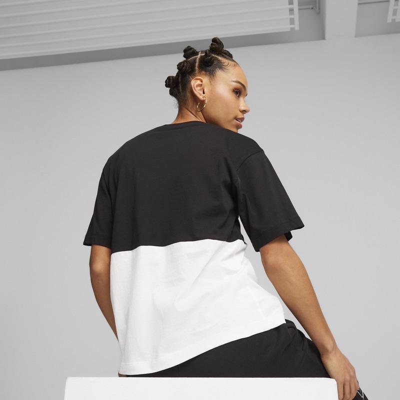 Poze Tricou Puma POWER Colorblock Tee various-brands.ro