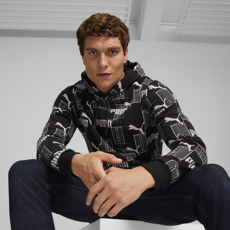 Hanorac Puma essplus logo LAB aop Hoodie