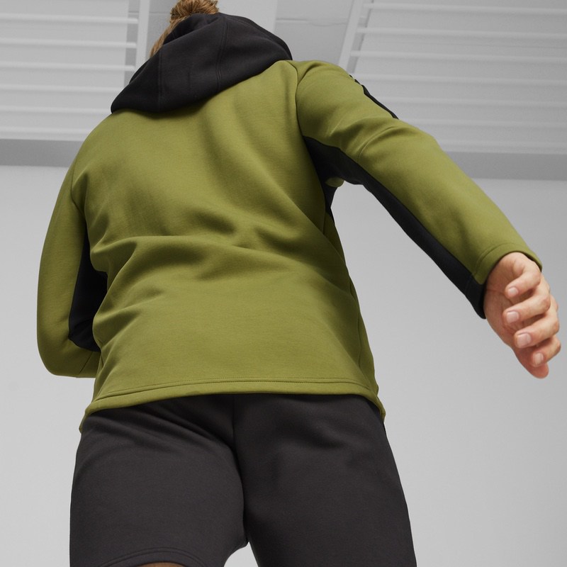 Bluza cu Fermoar Puma EVOSTRIPE Full-Zip Hoodie