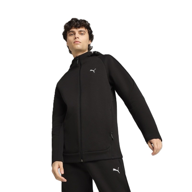 Bluza cu fermoar Puma EVOSTRIPE Full-Zip Hoodie DK Bluza cu fermoar Puma EVOSTRIPE Full-Zip Hoodie DK
