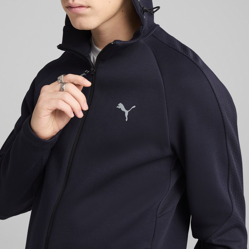 Bluza cu fermoar Puma EVOSTRIPE Full-Zip Hoodie DK - 3 | YEO