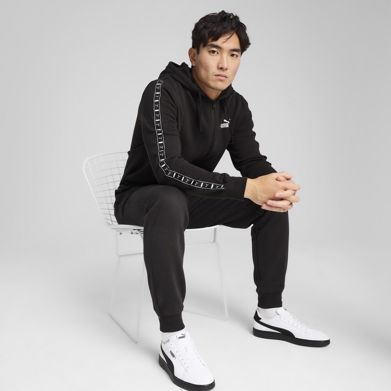 Bluza cu fermoar Puma ESS TAPE Full-Zip Hoodie TR