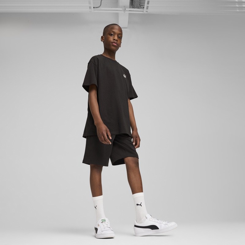 Sort Puma ESS No. 1 Logo Jersey Shorts B - 4 | YEO