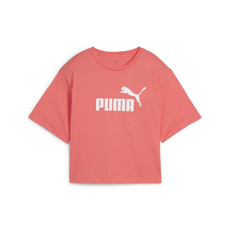 Tricou Puma ESS Cropped No. 1 Logo Relaxed Tee - 3 | YEO