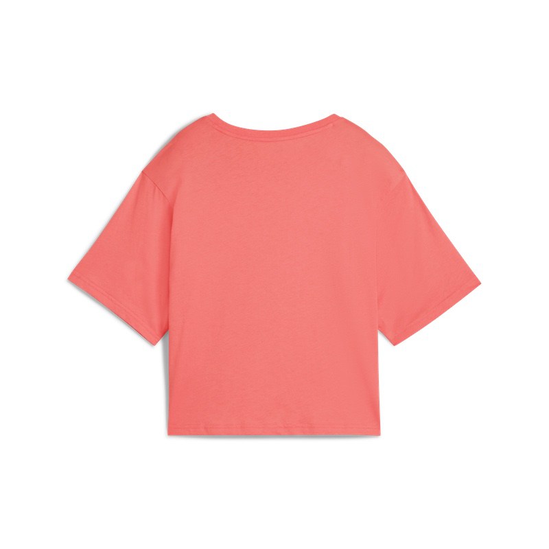 Tricou Puma ESS Cropped No. 1 Logo Relaxed Tee - 4 | YEO