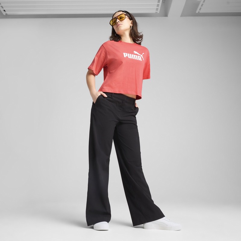 Tricou Puma ESS Cropped No. 1 Logo Relaxed Tee - 2 | YEO