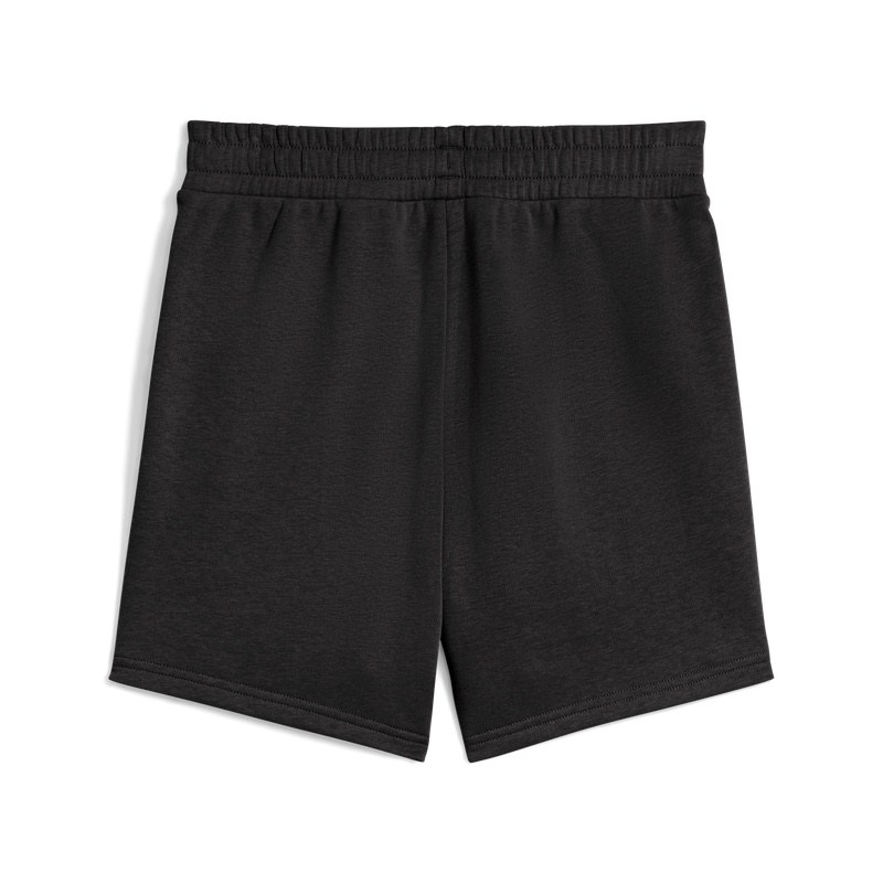 Sort Puma ESS SCRIPT High-Waist Shorts 5