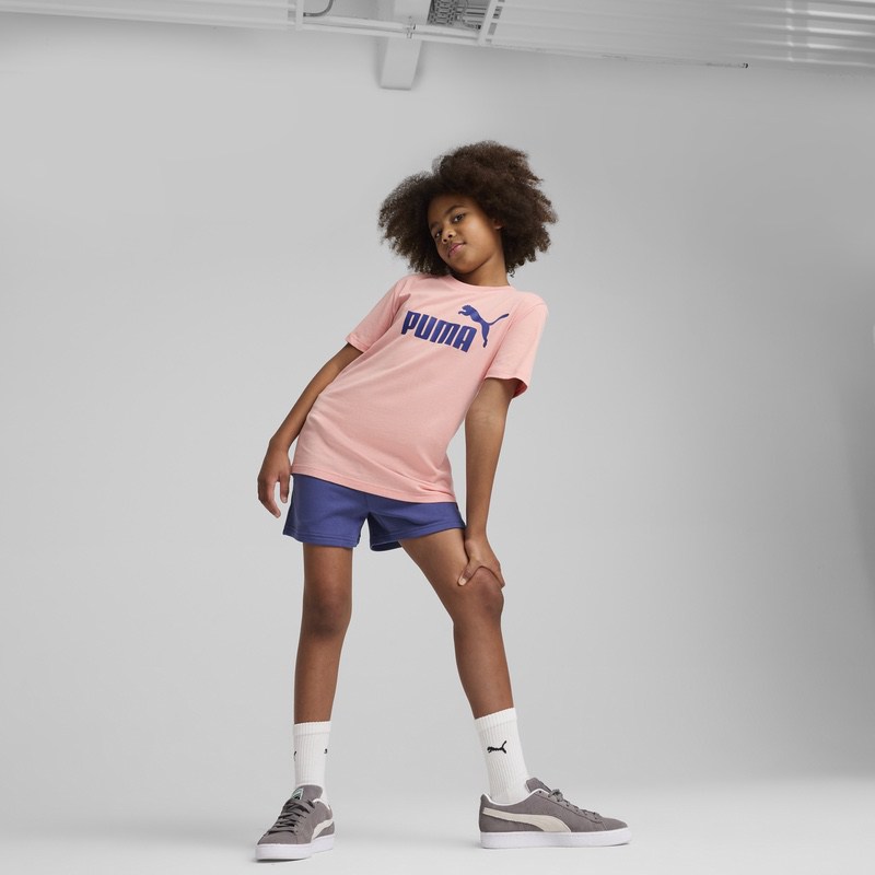 Compleu Puma ESS No.1 Logo Tee and Shorts Set G - 4 | YEO