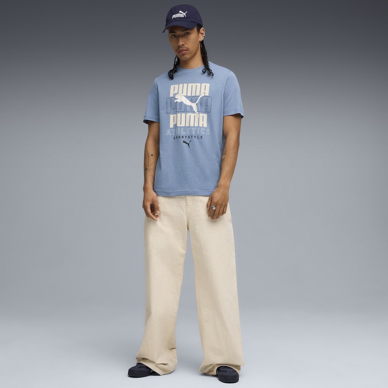 Tricou Puma GRAPHIC Stacked Graphic Tee - 2 | YEO