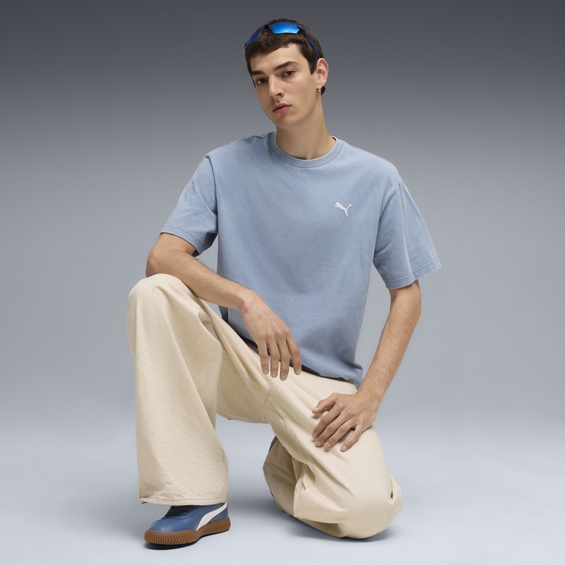 Tricou Puma ESS ELEVATED Relaxed Wash Tee - 2 | YEO