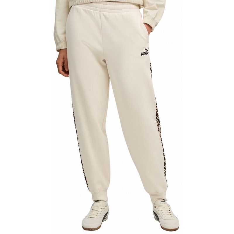 Pantaloni Puma ESS GRAPHIC Animal Comfort High-Waist Sweatpants FL cl Pantaloni Puma ESS GRAPHIC Animal Comfort High-Waist Sweatpants FL cl