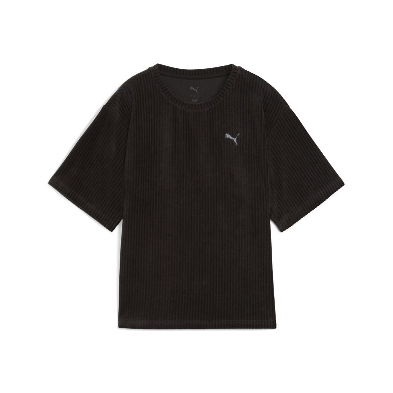 Tricou Puma ESS ELEVATED Relaxed Velour Rib Tee - 3 | YEO