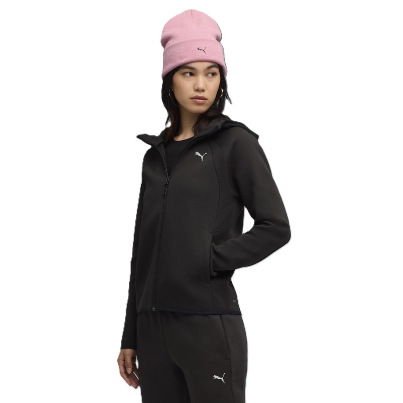 Bluza cu fermoar Puma EVOSTRIPE Full-Zip Hoodie DK