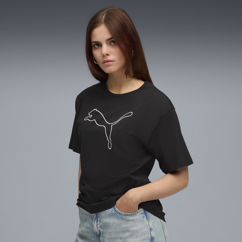 Tricou Puma HER Relaxed Graphic Tee - 2 | YEO