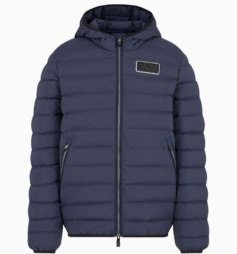 Geaca EA7 M Down Medium Hoode jacket