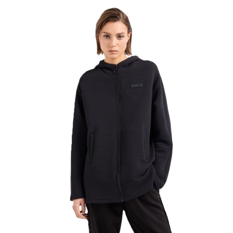 Bluza cu fermoar EA7 W HOODIE FZ