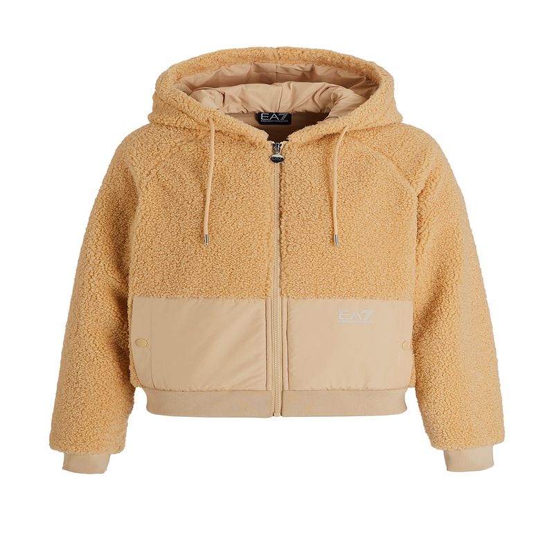 Bluza EA7 W TEDDY HODDIE fz Bluza EA7 W TEDDY HODDIE fz