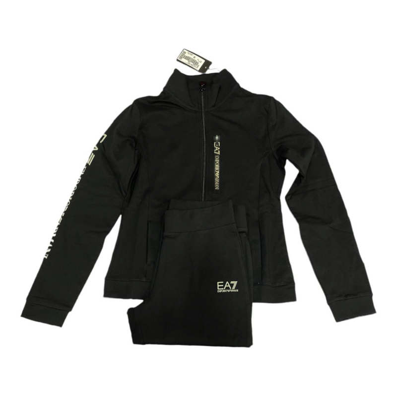Trening ea7 w tt fz ch extended logo fleece