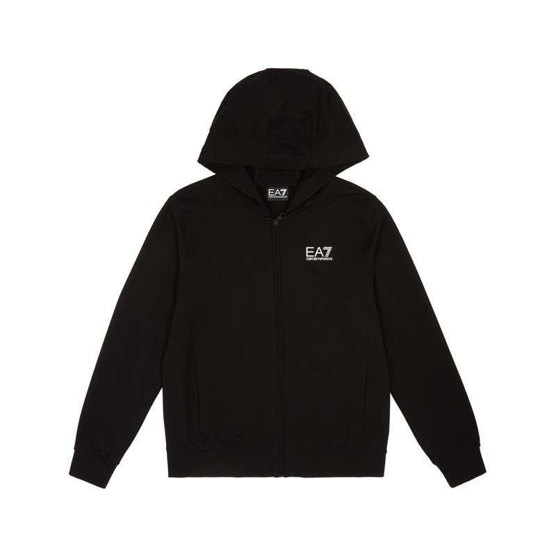 Trening EA7 TRAIN CORE ID BOY T-SUIT HOODIE FZ CH COFT CC - 1 | YEO