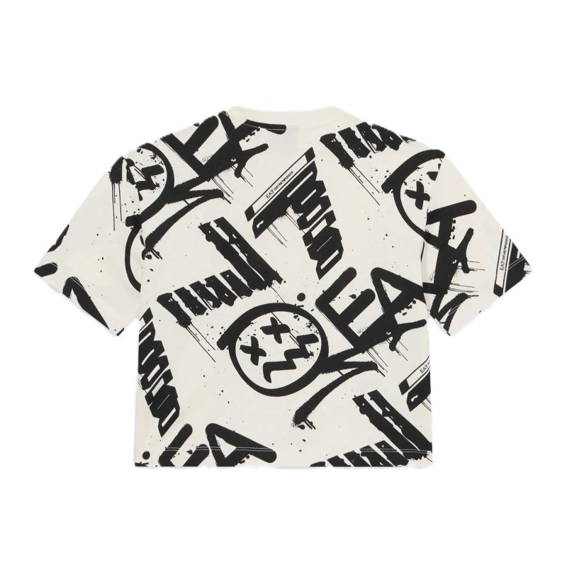 Tricou EA7 BOY TEE LS BASKET - BOY TEE LS BASKET - 1 | YEO