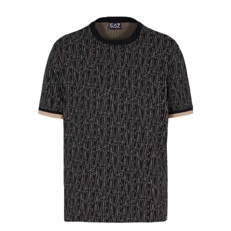 Tricou EA7 M TEE SS MONOGRAM JACQUARD