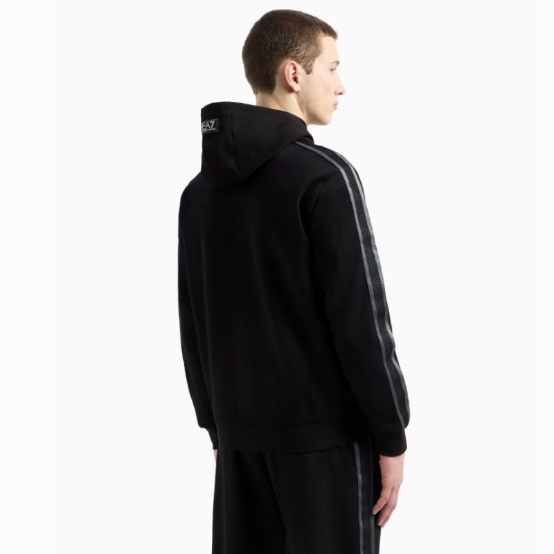 Bluza cu fermoar EA7 M TAPE HOODIE FZ COPL