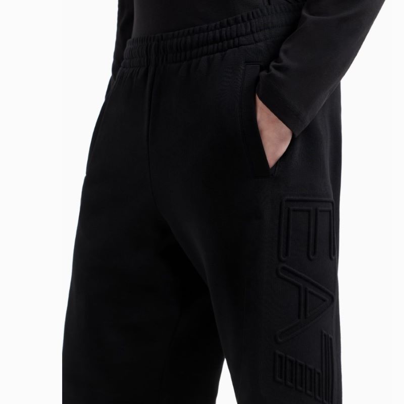 Sort EA7 M OVERSIZE LOGO SHORTS COFT