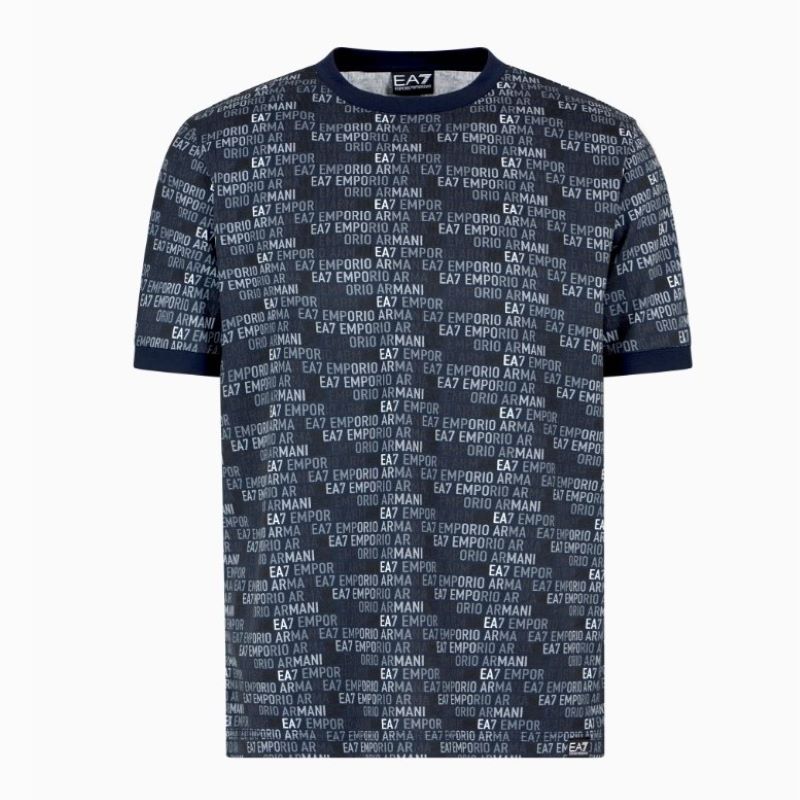 Tricou EA7 M TEE SS MONOGRAM PRINTED