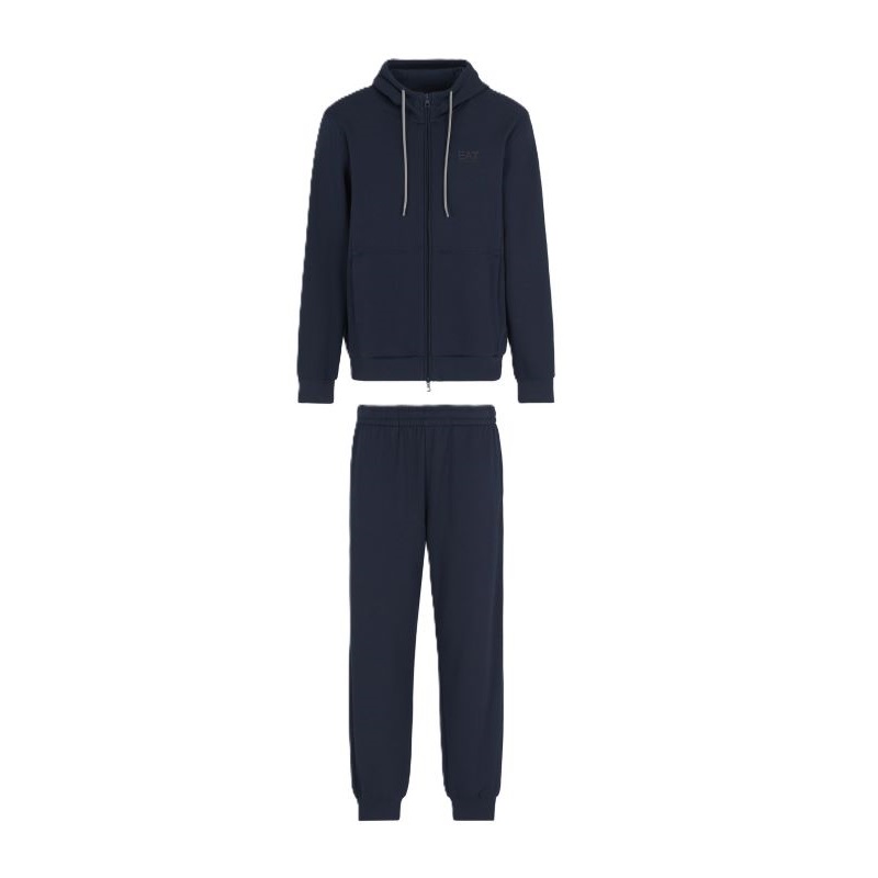 Trening EA7 M T-SUIT HOODIE FZ CH BR Trening EA7 M T-SUIT HOODIE FZ CH BR