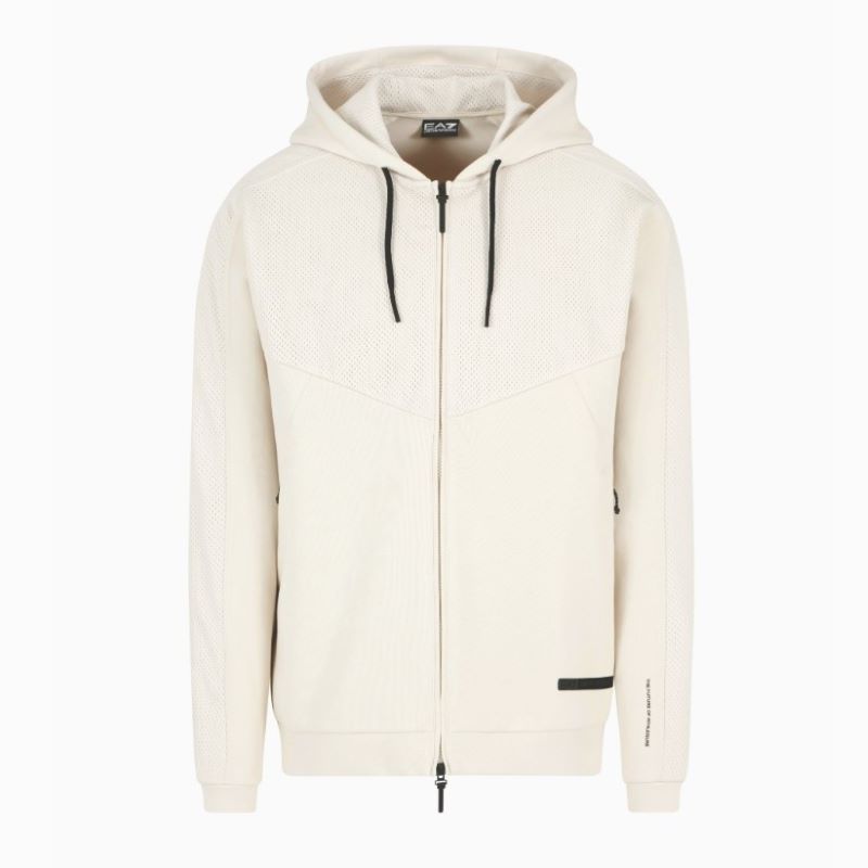 Bluza cu fermoar EA7 M HOODIE FZ CO PL - 2 | YEO