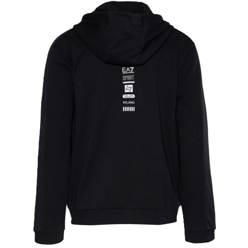 Bluza cu fermoar EA7 M HOODIE FZ CO PL - 1 | YEO