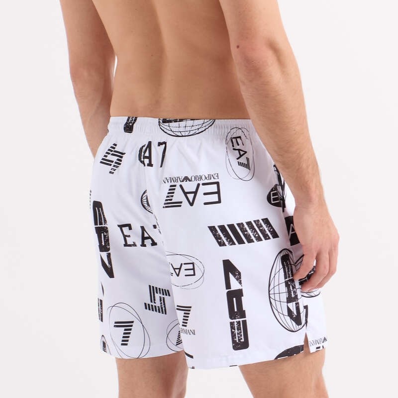 Sort de baie EA7 M MONOGRAM WRITING BOXER - 1 | YEO