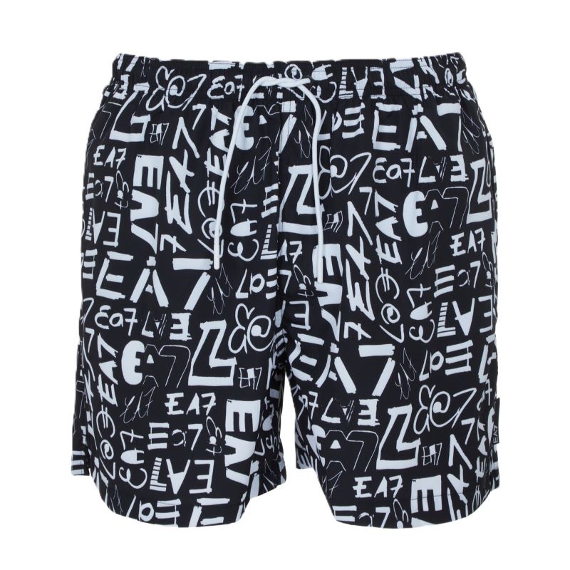 Sort de baie EA7 M MONOGRAM WRITING BOXER