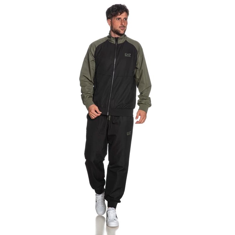 Trening EA7 VENTUS7 M T-SUIT T-TOP FZ CH COLOURBLOCK PL
