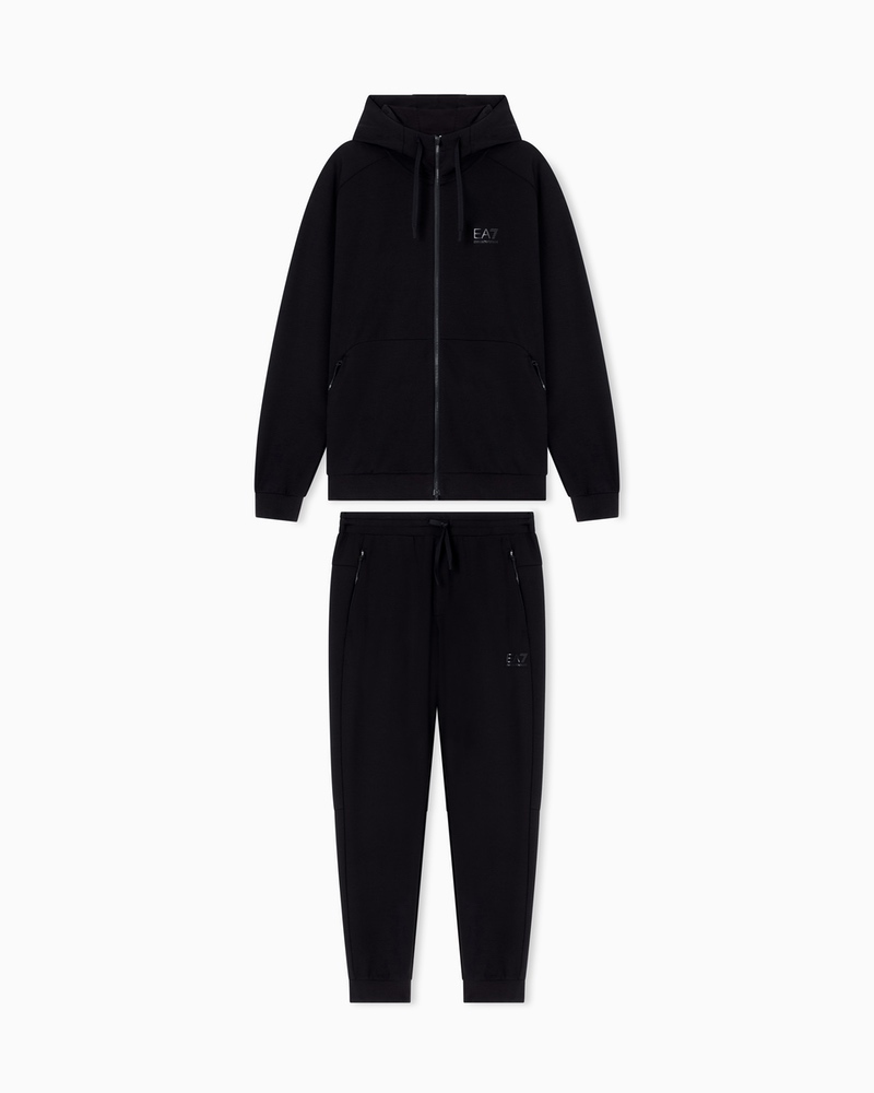 Trening EA7 NATURAL VENTUS M T-SUIT HOODIE FZ CH