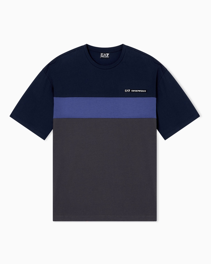 Tricou EA7 TRAIN ATHLETIC COLOUR BLOCK M TEE SS - 2 | YEO