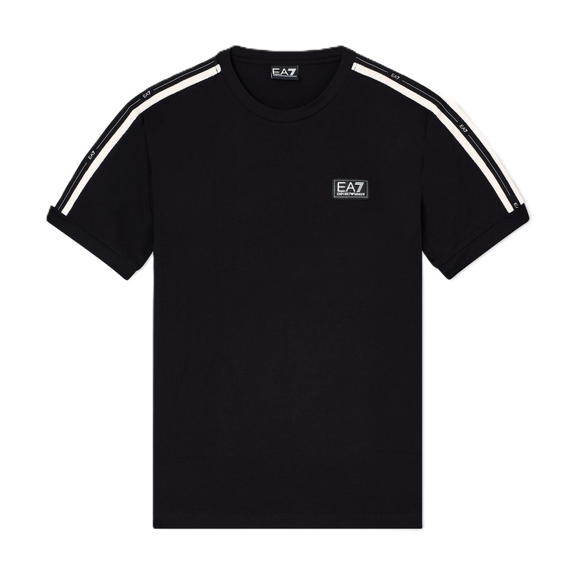 Tricou EA7 TRAIN LOGO SERIES M TAPE TEE SS CO
