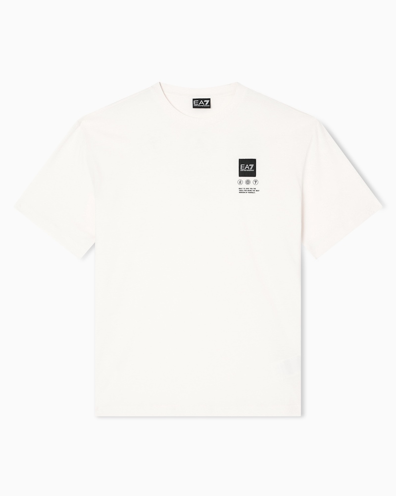 Tricou EA7 TRAIN LOGO SERIES M TEE SS WRITINGS