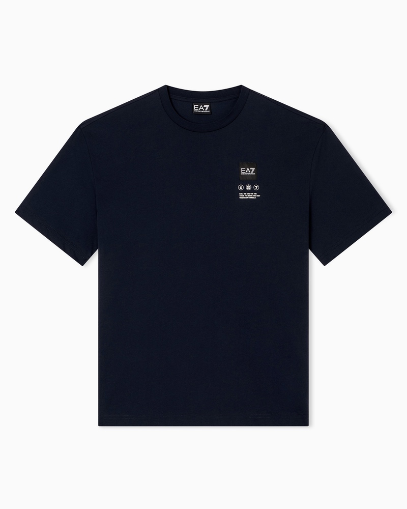Tricou EA7 TRAIN LOGO SERIES M TEE SS WRITINGS - 2 | YEO