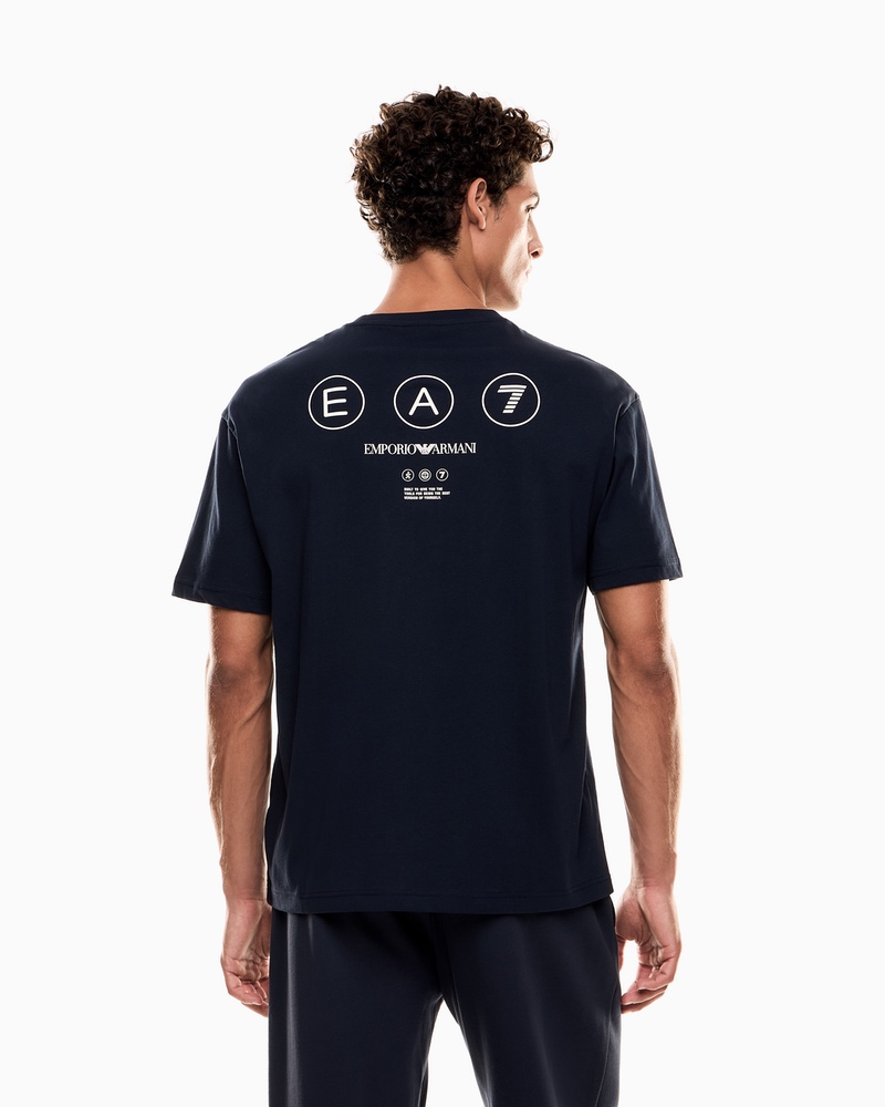 Tricou EA7 TRAIN LOGO SERIES M TEE SS WRITINGS - 1 | YEO