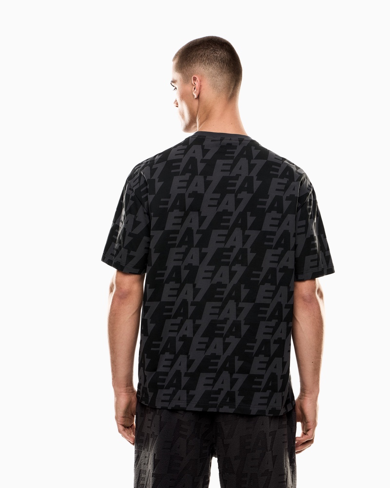 Tricou EA7 TRAIN LOGO SERIES M POLAR LOGO TEE SS - 1 | YEO