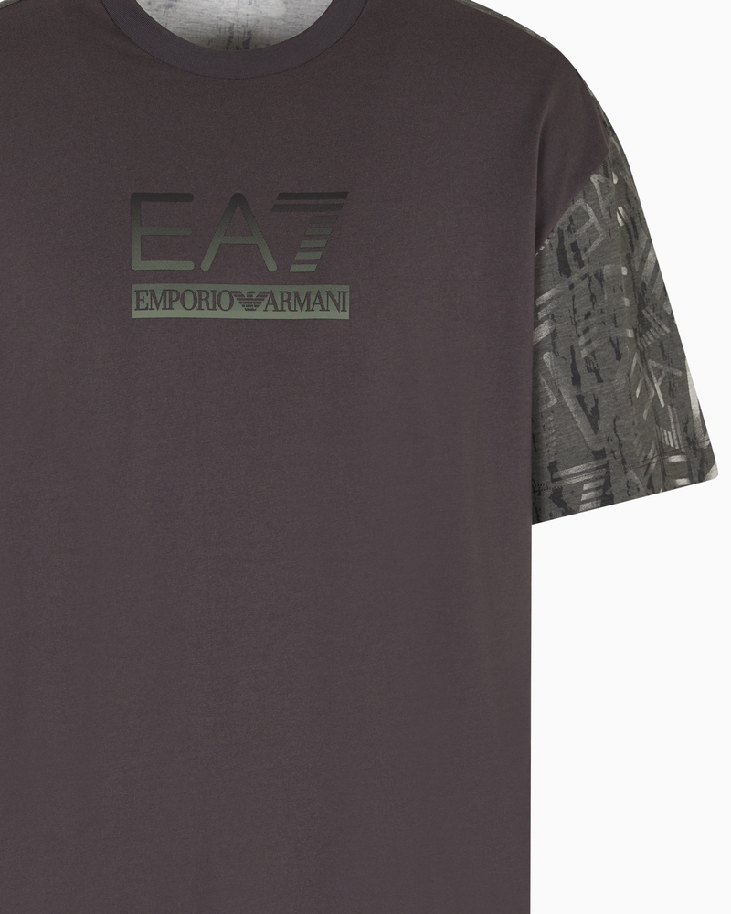 Tricou EA7 TRAIN GRAPHIC SERIES M TEE SS MONOGRAM INFILL