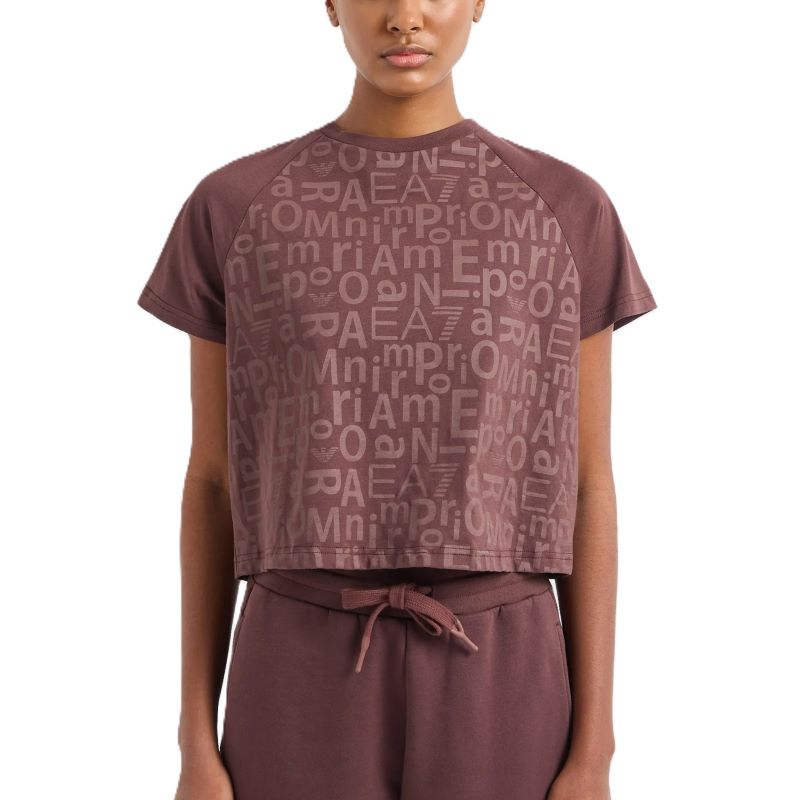 Tricou EA7 W TEE SS ALLOVER