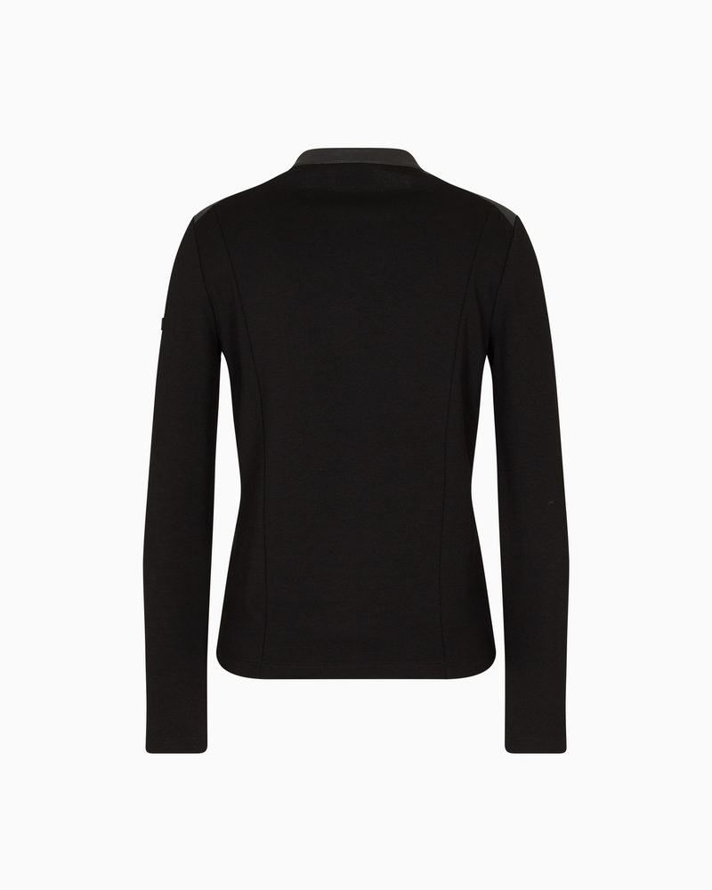 Bluza cu fermoar EA7 TRAIN WINTER MIX W T-TOP FZ MIX MATERIAL