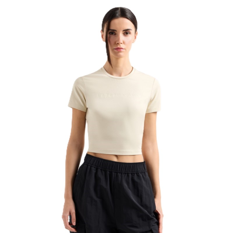 Tricou EA7 W CROP TEE SS